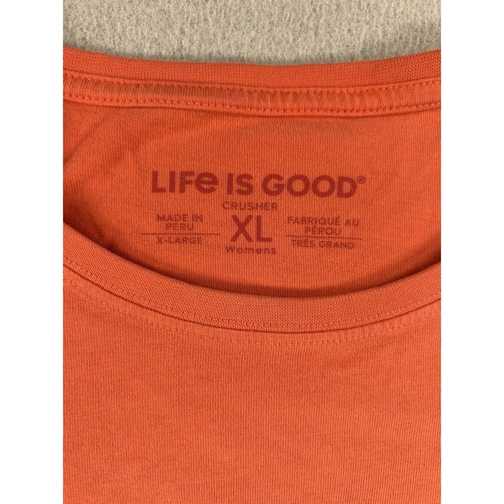 Life Is Good Crusher T-Shirt Lot of 2 Womens XL Nature Get Out Wild at Heart - Picture 3 of 10